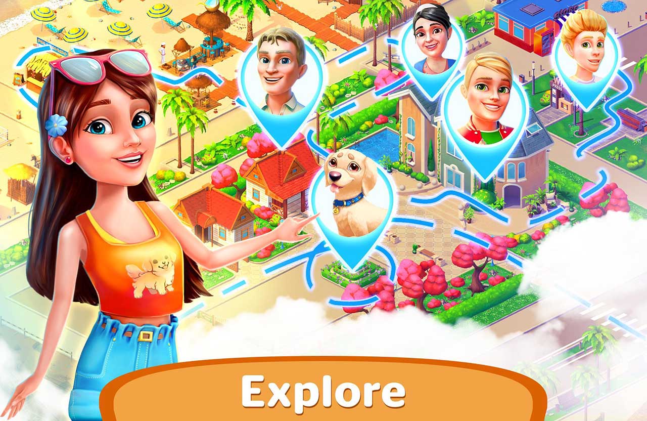 Resort Hotel: Bay Story MOD APK 2.1.0 (Unlimited Coins)