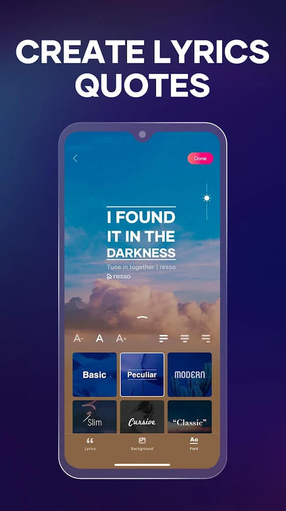 Resso v3.0.0 MOD APK (Premium, VIP Unlocked, All Region)