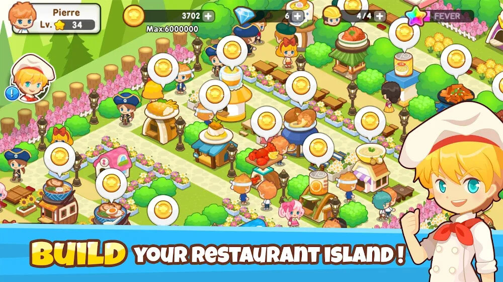 Restaurant Paradise v1.11.1 MOD APK (Unlimited Money)