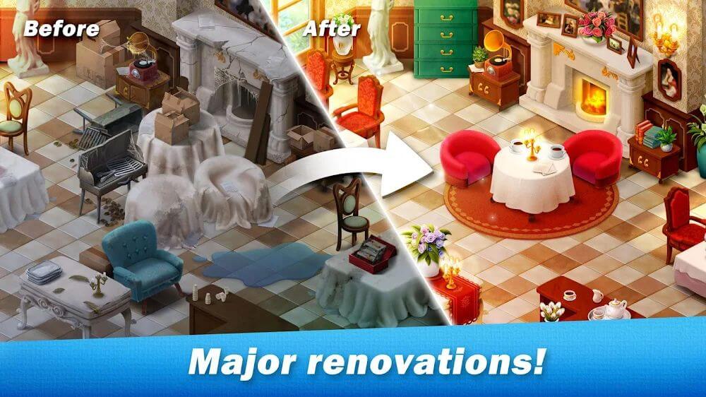 Restaurant Renovation v3.2.26 MOD APK (Unlimited Stars)