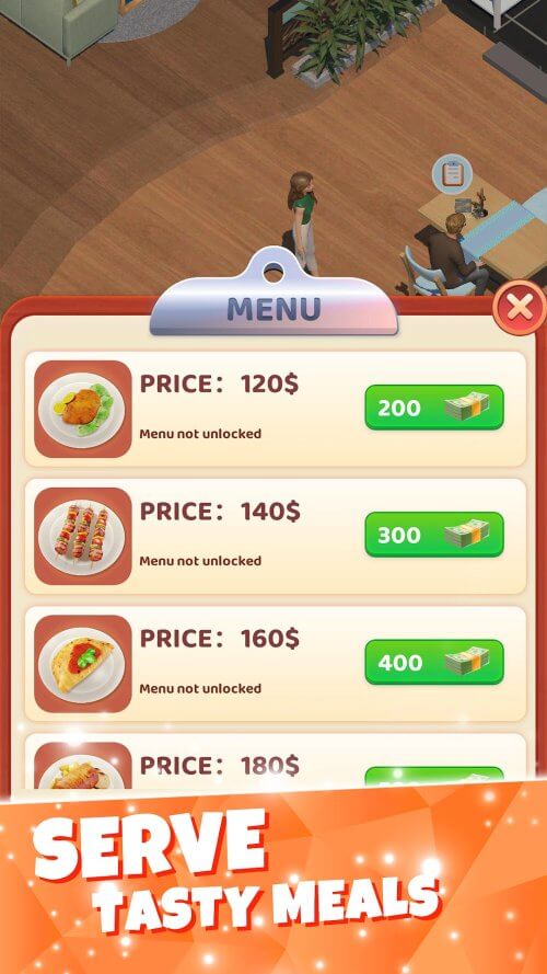 Restaurant Story v1.1.3 MOD APK (Free Rewards)