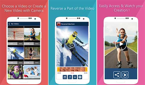 Reverse Video Movie Camera Fun Premium 1.43 Apk for Android
