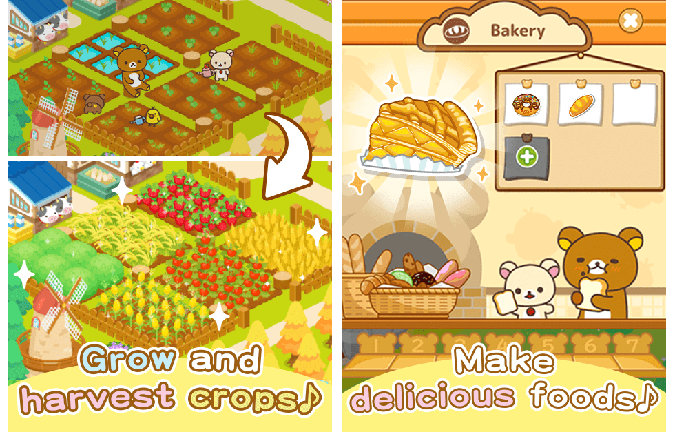 Rilakkuma Farm v5.1.3 MOD APK (Free Rewards, No ADS)