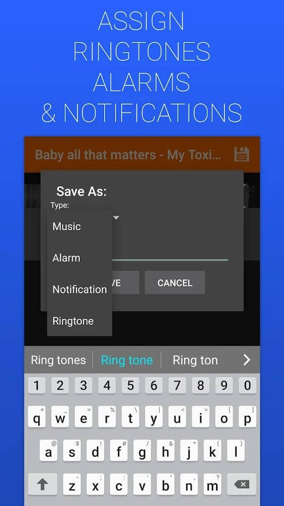 Ringtone Maker and MP3 Editor v1.10.0 APK + MOD (Pro Unlocked)