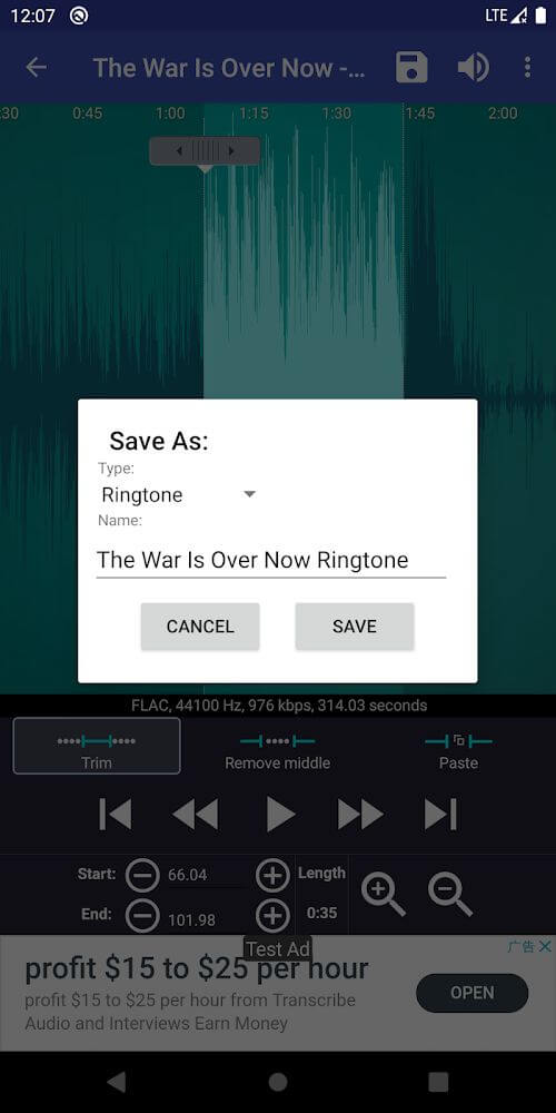 Ringtone Maker v2.9.6 APK + MOD (Pro Unlocked)