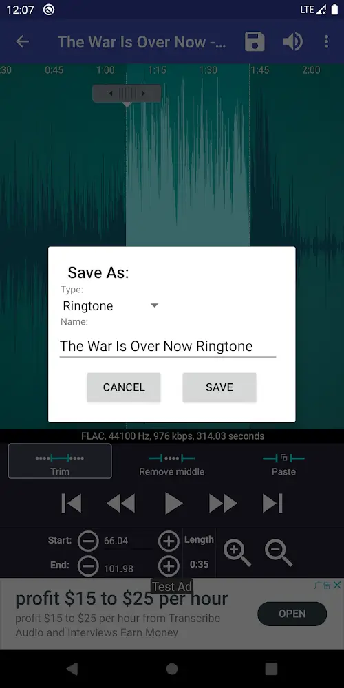 Ringtone Maker v3.0.0 APK + MOD (Pro Unlocked)