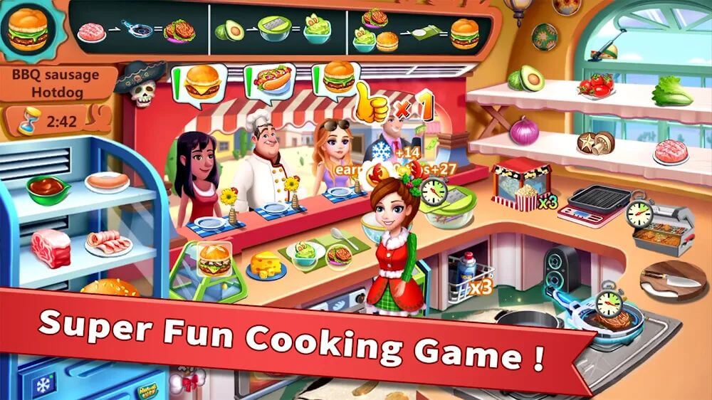 Rising Super Chef v8.3.2 MOD APK (Unlimited Cash)