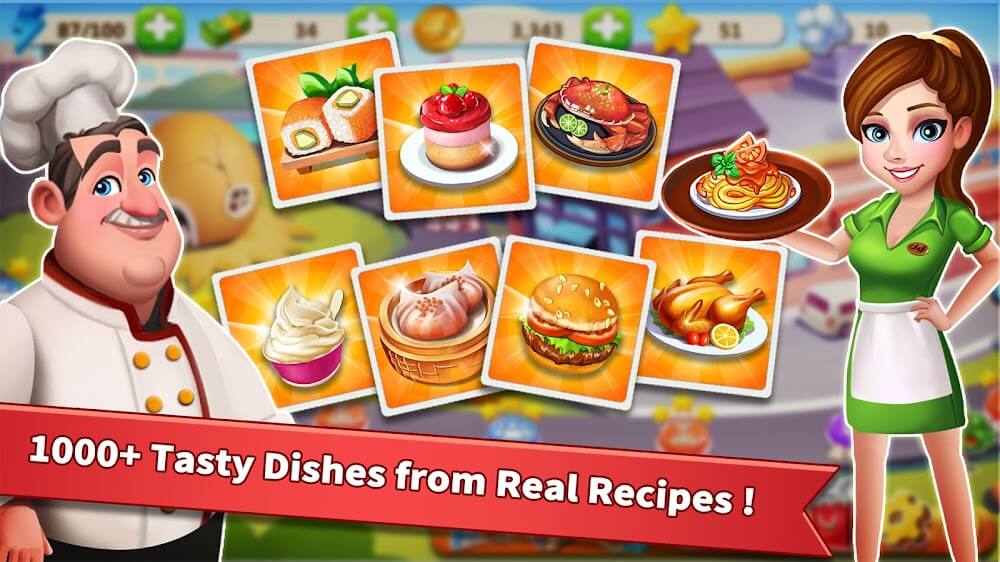 Rising Super Chef v8.4.0 MOD APK (Unlimited Cash)