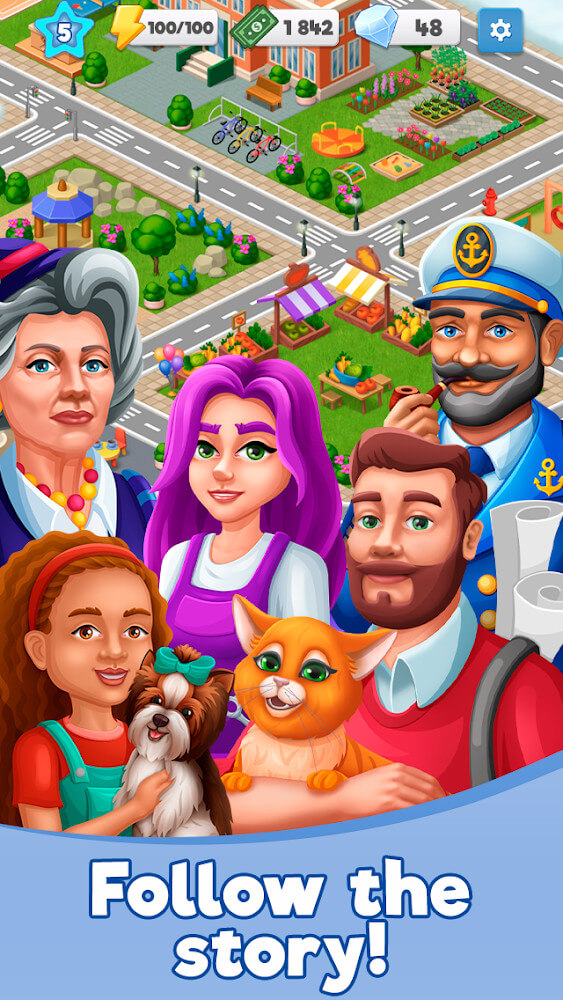 Riverside Merge v1.36.460 MOD APK (Unlimited Money)