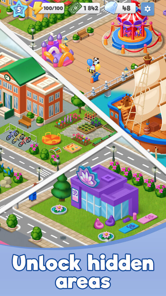 Riverside Merge v1.36.460 MOD APK (Unlimited Money)