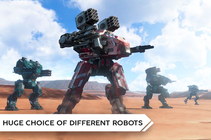 Robot Warfare: Mech Battle v0.4.0 MOD APK + OBB (Unlimited Bullets) Download