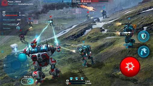 Robot Warfare: Mech battle 0.4.0 Apk + Mod + Data for Android