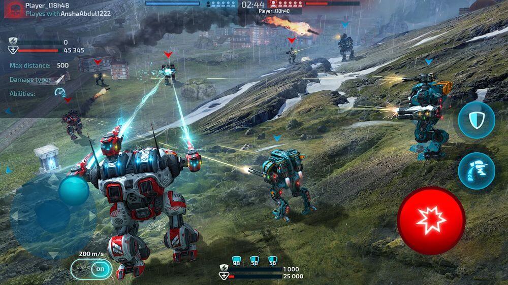 Robot Warfare v0.4.1 MOD APK + OBB (Unlimited Ammo)