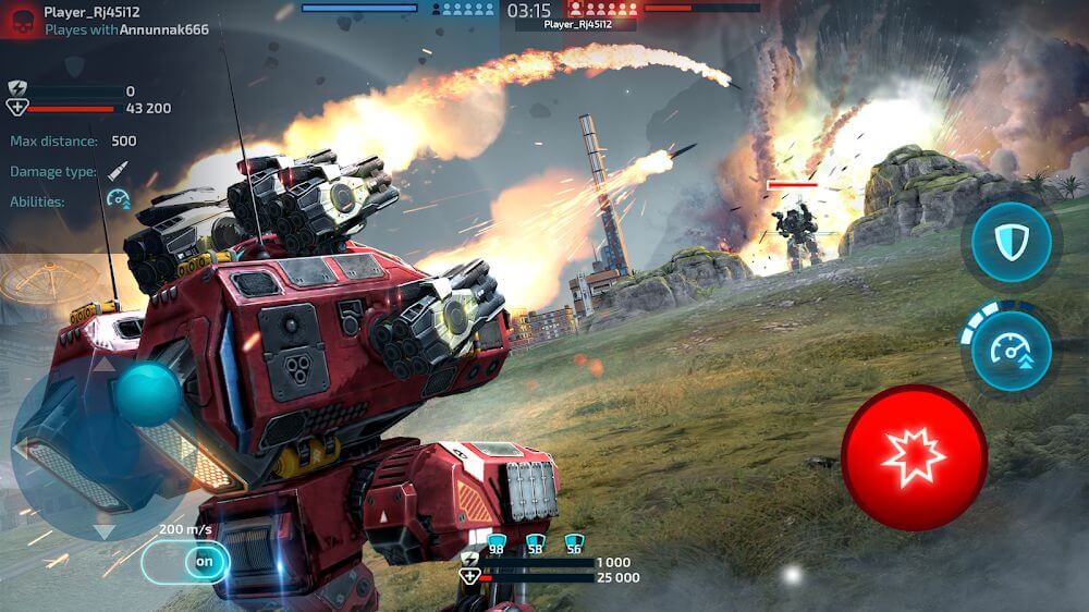 Robot Warfare v0.4.1 MOD APK + OBB (Unlimited Ammo)