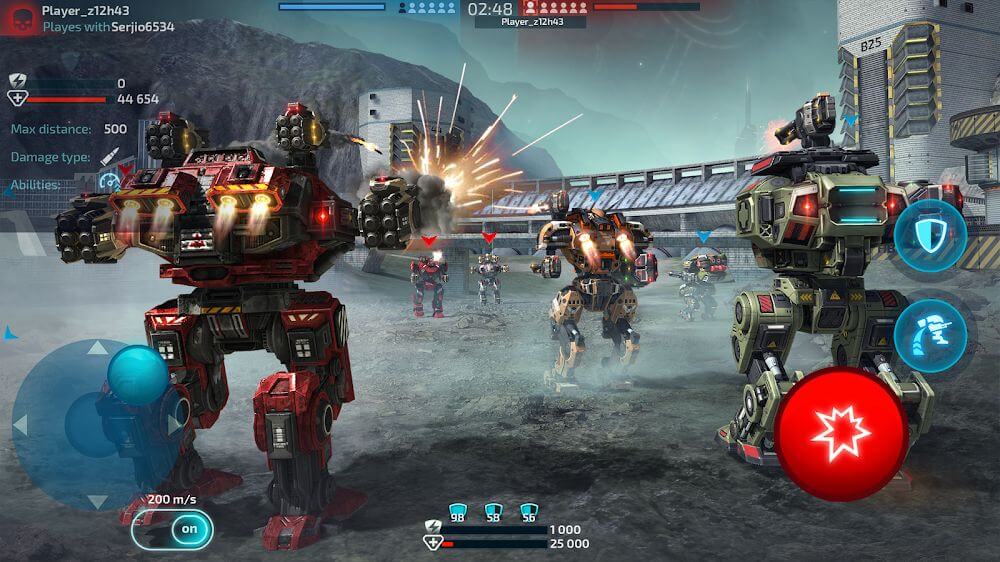 Robot Warfare v0.4.1 MOD APK + OBB (Unlimited Ammo)