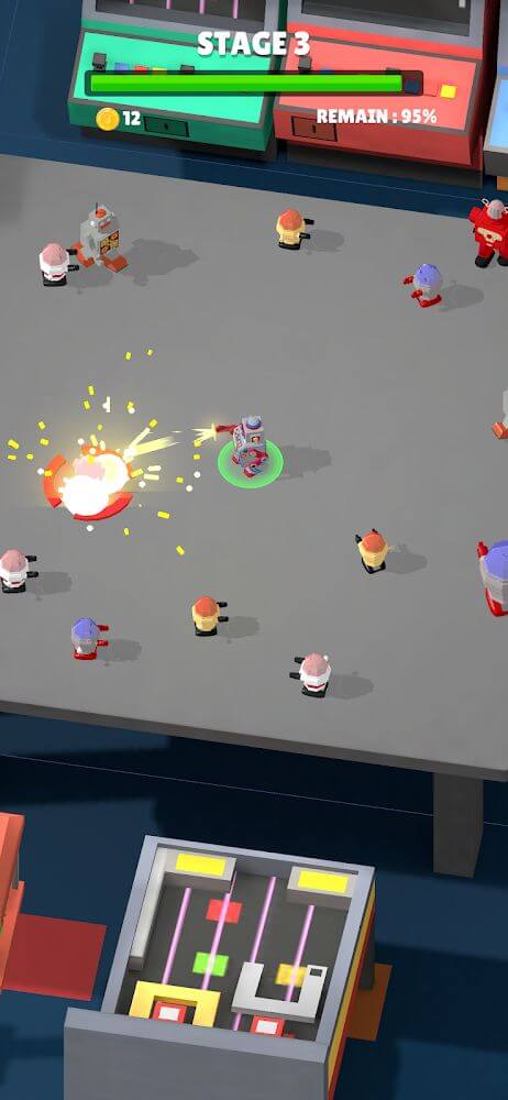 Robota War v0.9.98 MOD APK (Dumb Enemy, No ADS)