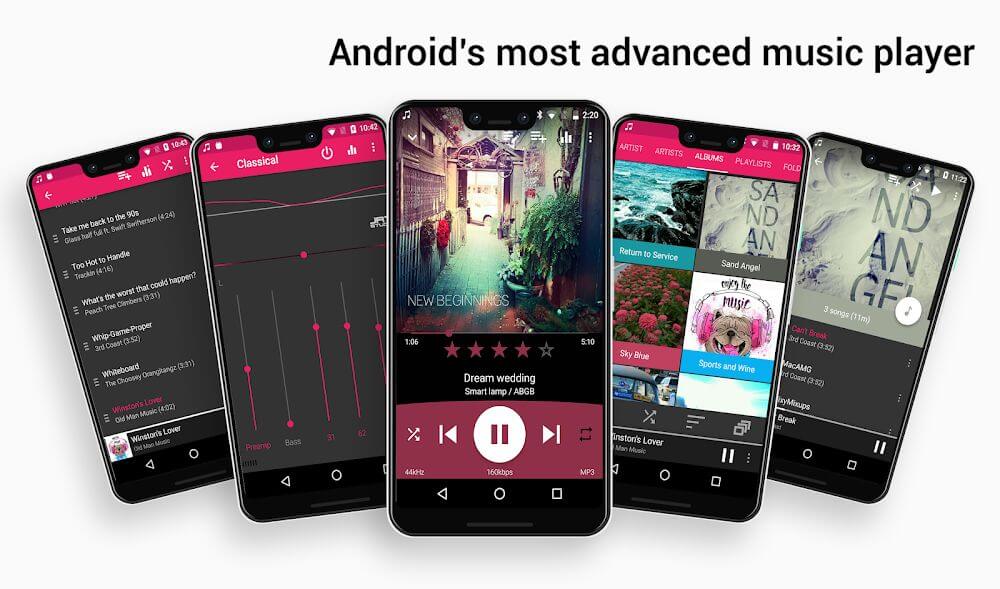 Rocket Music Player v6.2.3 APK + MOD (Premium Unlocked)