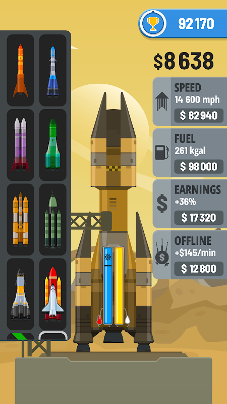 Rocket Sky! MOD APK v1.5.1 (Unlimited Money)