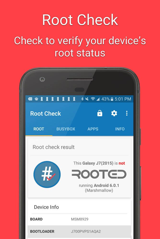 Root Check v4.6.0 APK + MOD (Premium Unlocked)