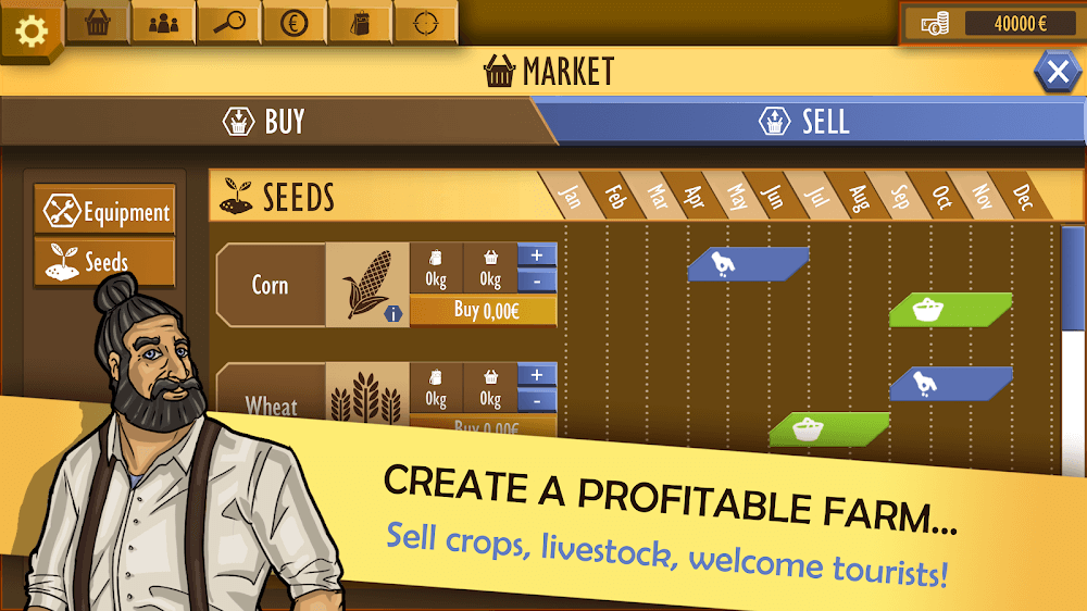 Roots of Tomorrow - Farm Sim v1.8.2 MOD APK (Unlocked All)