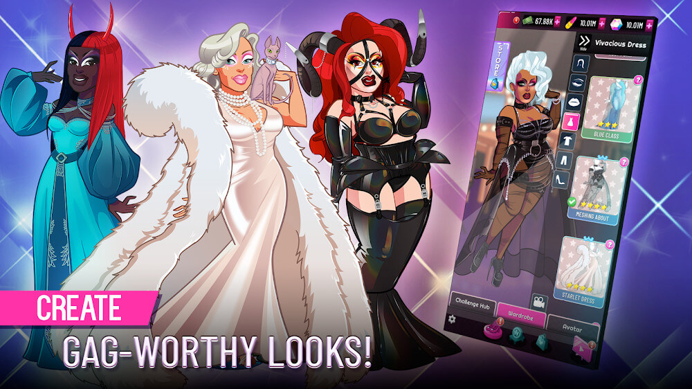 RuPaul's Drag Race Superstar v1.10.4 MOD APK (Unlimited Currency)