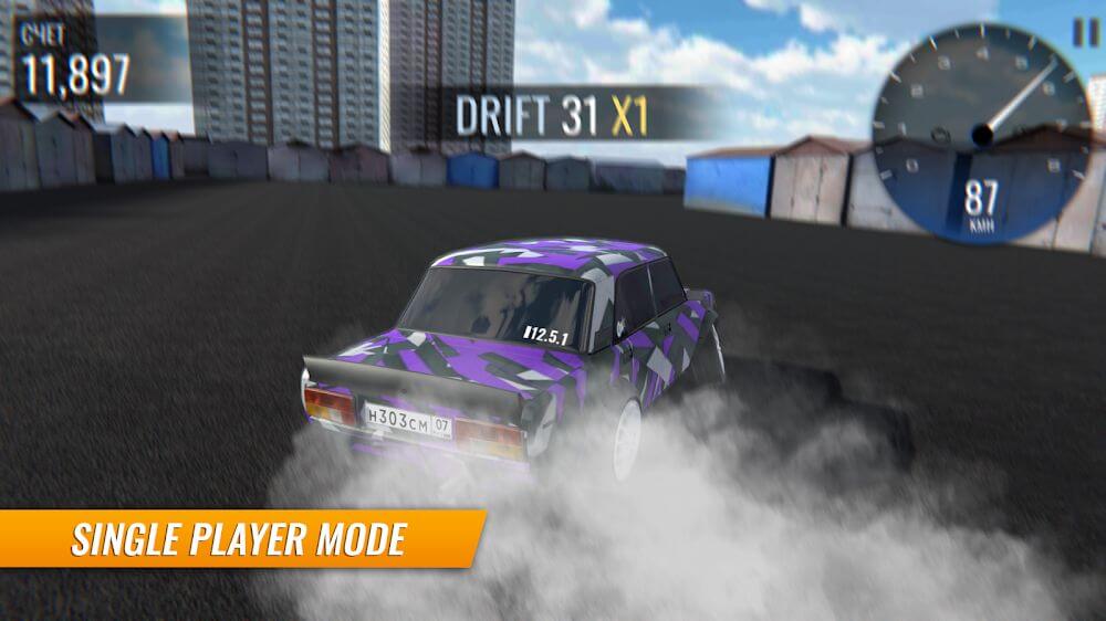 Russian Car Drift v1.9.51 MOD APK (Unlimited Money)