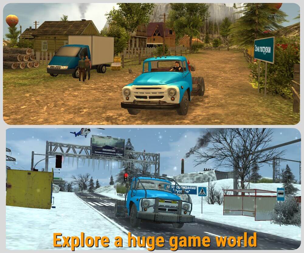 Russian Car Driver ZIL 130 v1.2.0 b257 MOD APK (Unlimited Money)