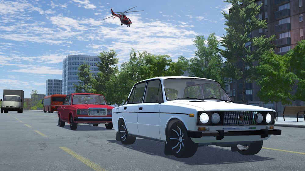 Russian Car Lada 3D v2.2.3 MOD APK (Free Rewards)