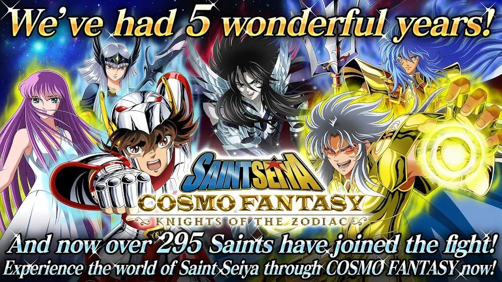 SAINT SEIYA COSMO FANTASY v2.27 MOD APK (Mega Menu, PvP)