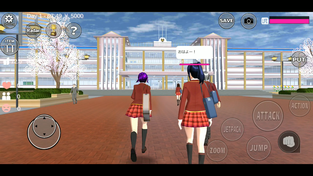 SAKURA School Simulator v1.039.07 MOD APK (Money/Unlocked)