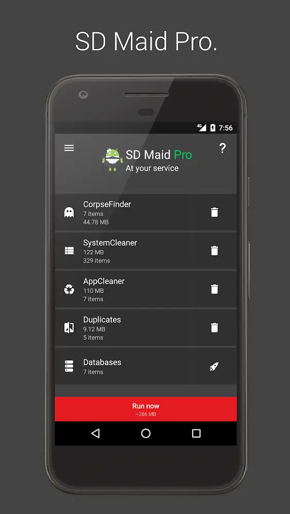 SD Maid Pro v5.6.3 MOD APK (Pro Unlocked)