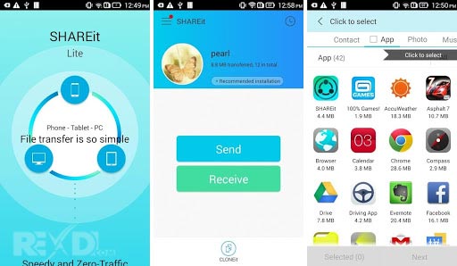 SHAREit – Connect & Transfer 6.1.89_ww APK MOD + exe for Android