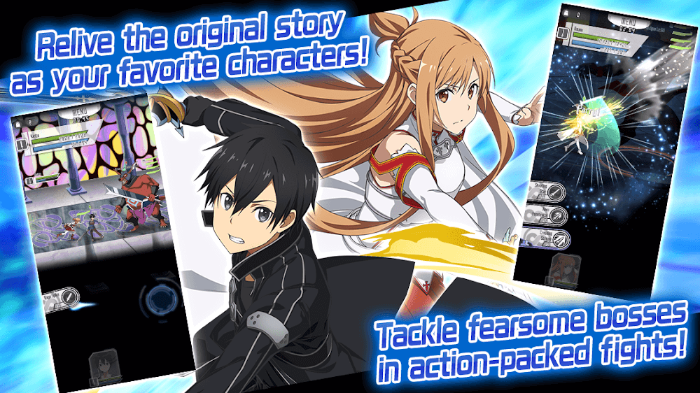 SWORD ART ONLINE: Memory Defrag v3.0.2 MOD APK (Immortality, High Damage, Mana)