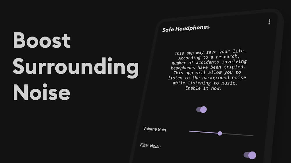 Safe Headphones v4.1.3 MOD APK (Premium Unlocked)