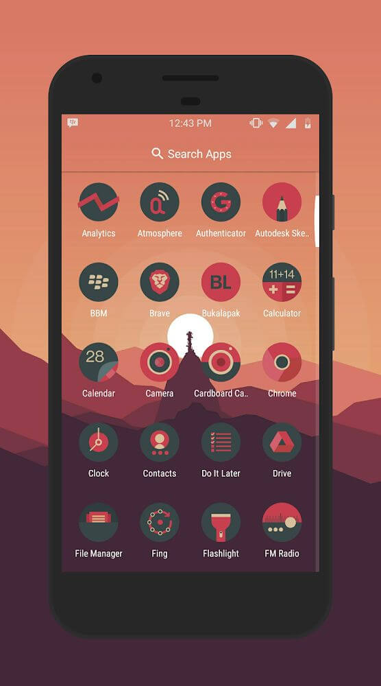 Sagon Circle: Dark Icon Pack v14.9 APK (Patched)