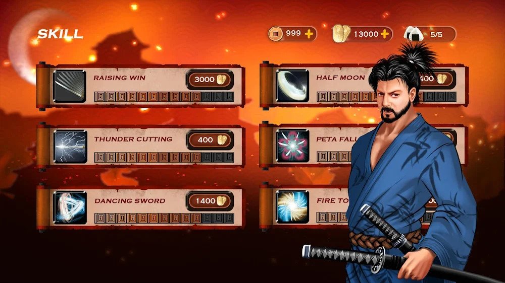 Samurai: Action Fight Assassin v1.0.89 MOD APK (One Hit/God Mode)