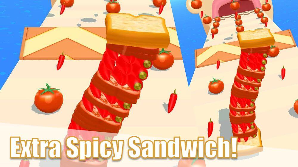 Sandwich Runner v0.3.23 MOD APK (Unlimited Money)