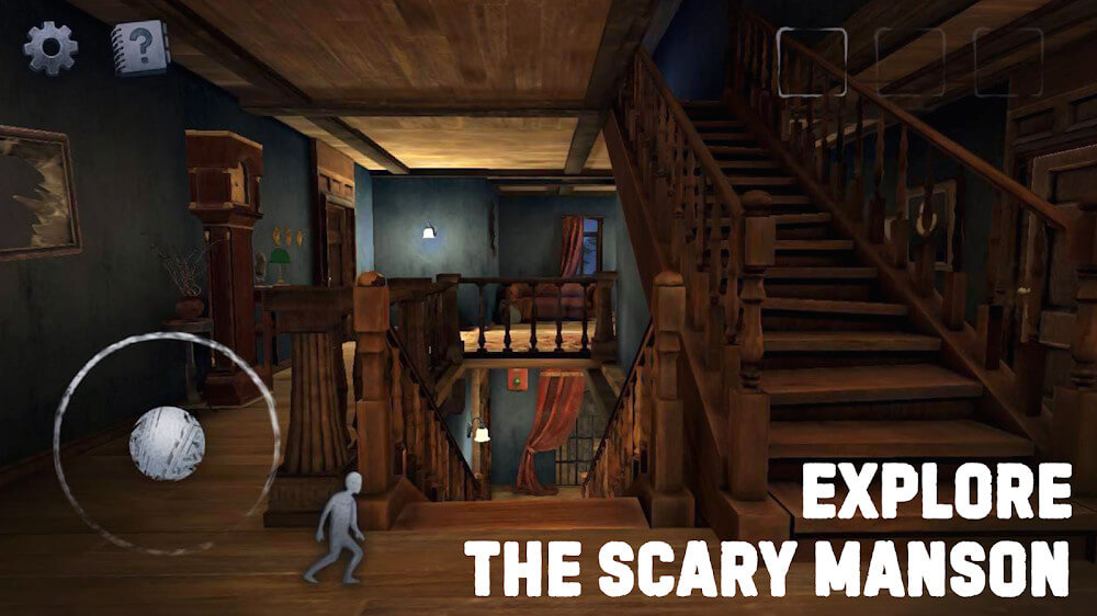 Scary Mansion v1.142 MOD APK (God Mode, Dumb Enemy)