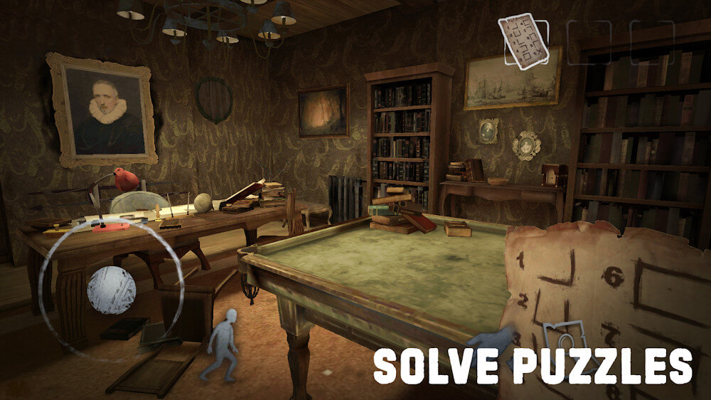 Scary Mansion v1.142 MOD APK (God Mode, Dumb Enemy)