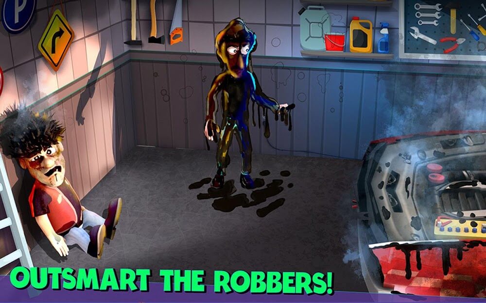 Scary Robber Home Clash v1.9.6 MOD APK + OBB (Free Shopping/Unlocked)