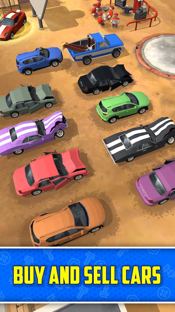 Scrapyard Tycoon Idle Game v1.18.0 MOD APK (Unlimited Money/Stars)