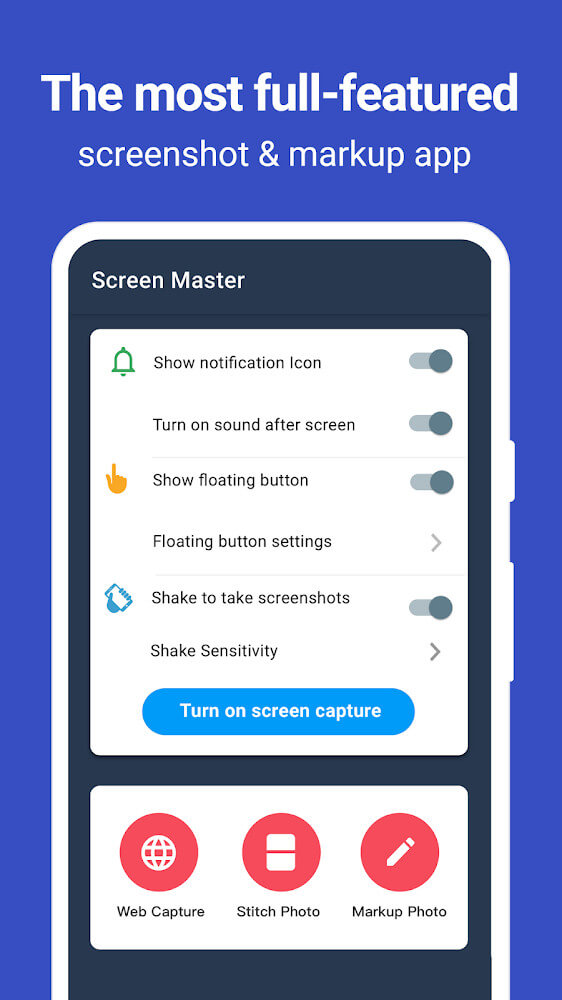 Screen Master v1.8.0.18 APK + MOD (Premium Unlocked)