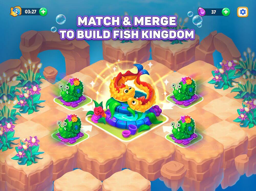 Sea Merge v1.9.7 MOD APK (Unlimited Money, Speed)