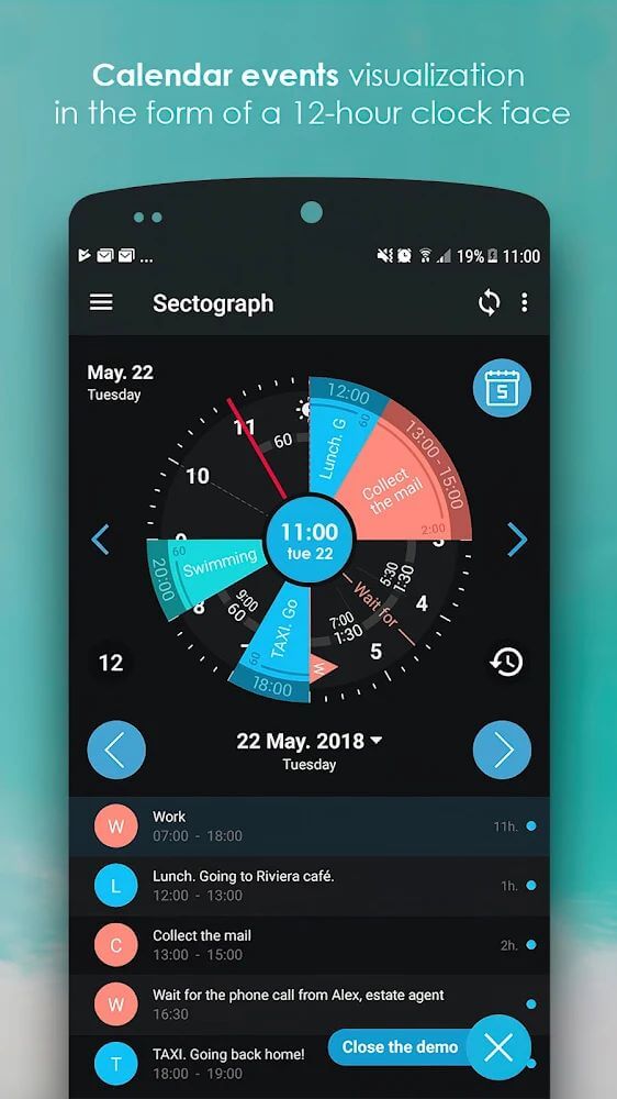 Sectograph v5.28 APK + MOD (Pro Unlocked)