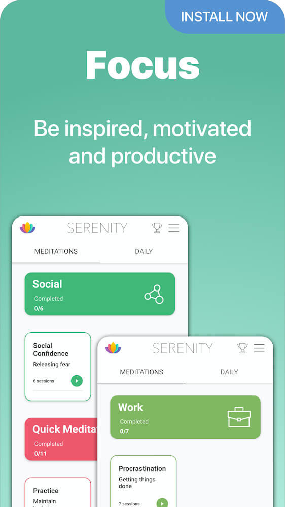 Serenity v5.6.0 MOD APK (Premium Unlocked)