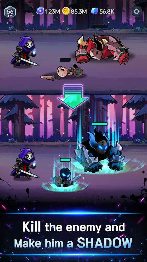 Shadow Knights v48 MOD APK (Mega Menu, Unlimited Money)