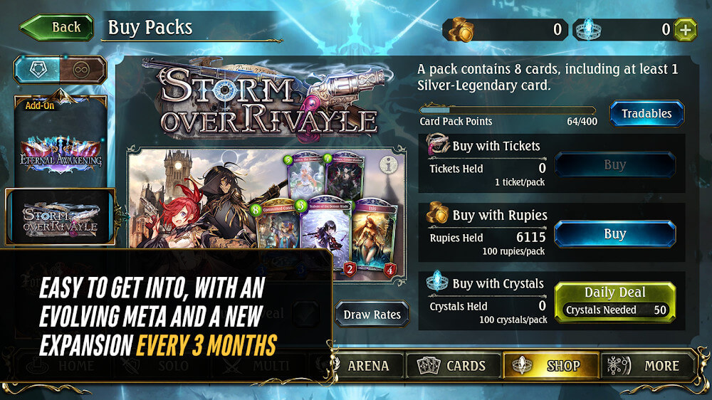 Shadowverse CCG v4.4.20 MOD APK (Menu, Damage, Health)