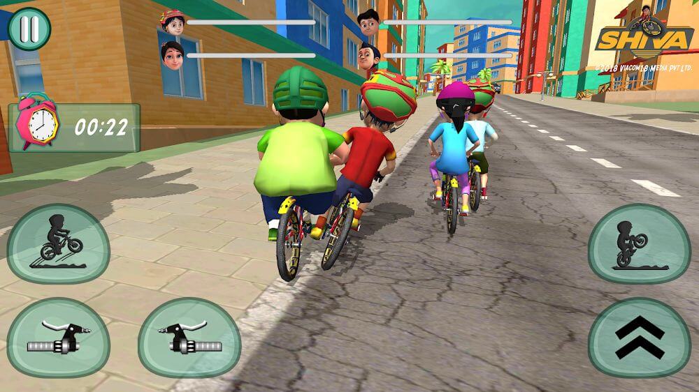 Shiva Bicycle Racing v3.0 MOD APK (Unlimited Time Out)