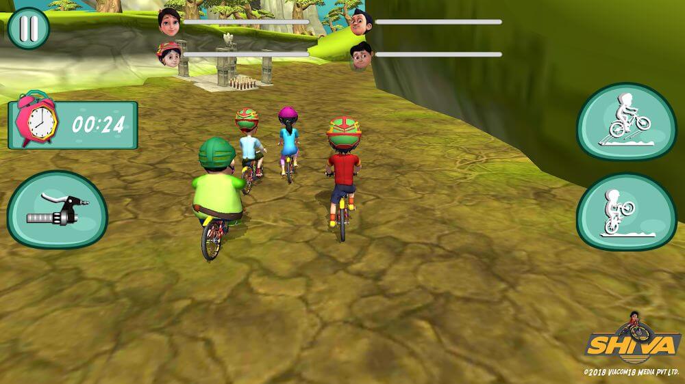 Shiva Bicycle Racing v3.0 MOD APK (Unlimited Time Out)