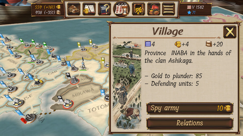 Shogun's Empire: Hex Commander v2.0.2 MOD APK (Unlimited Money/Rice/Unlocked)